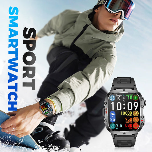 ✈️Gratis verzending🔥Robuust smartwatch voor buiten - 100+ sportmodi