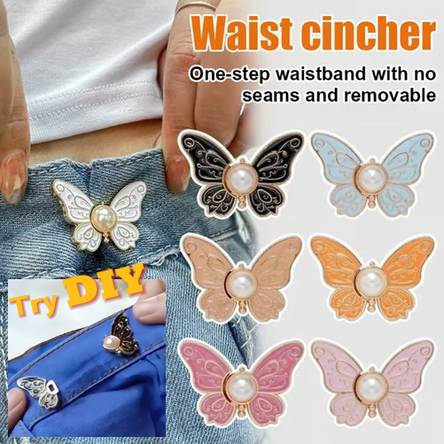 ✨Uitverkoop 50% korting✨Verwijderbare vlindergesp voor tailleverstelling