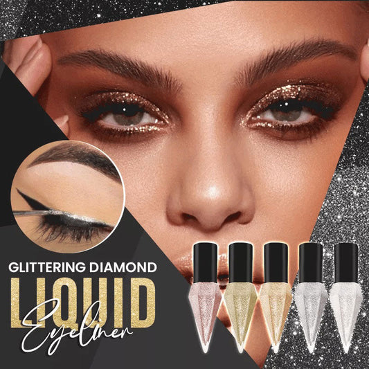 (⏰50% korting voor een beperkte tijd🔥)Glimmende vloeibare Diamond Eyeliner