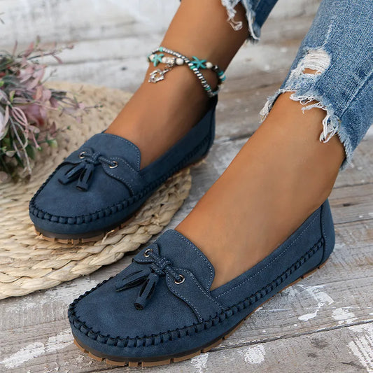🌸Speciale prijs🌸Casual vintage fringe zachte zool schoenen voor vrouwen