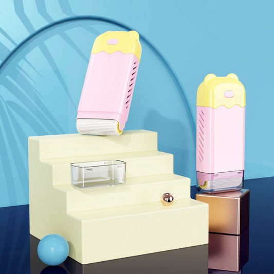 🔥HOT SALE 50% KORTING🔥Zeepdoosje Roze Beer met ingebouwde snelle schuimspaan