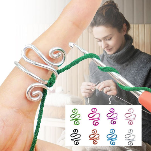 Haakspanningring voor handwerk