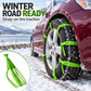 🚗🏍️ Verstelbare Motorbandenkettingen – Antislip Tractieriemmen voor Sneeuw & Modder