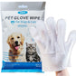 🎁Last Day Promotion 49% OFF🔥Dierenpoetsdoekjes voor honden en katten, reinigende en deodoriserende verzorgingshandschoenen