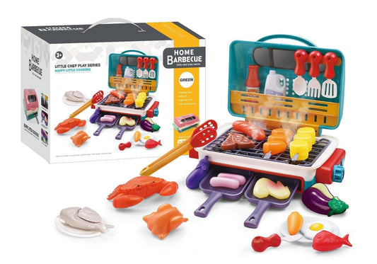 🧒Kinderen Slimme Spray BBQ Grill Muzikaal Educatief Speelgoed(Veilig en niet giftig, geschikt voor elke baby)