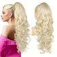 💜Tijdelijke promotie 50% OFF💜Clip-on golvende paardenstaart verlenging