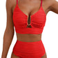 🔥🔥 NIEUW MODEL 2026 50% KORTING ⚡ MEER DAN 50.000 VERKOCHTE STUKS! 👙 Push-up bikini met hoge taille voor dames Push-up bikini met hoge taille voor dame
