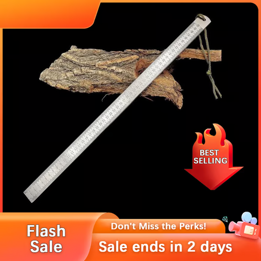 🏆Flash Uitverkoop⚡ 50K+ VERKOCHT! Bijna Gone-💥🔥Liniaal voor zwaar gebruik📏(Meeteenheid: inch & cm)