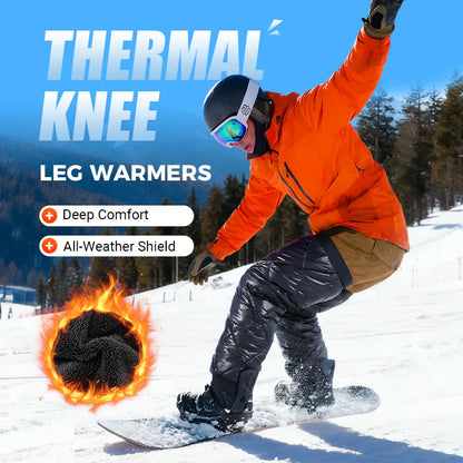 Winter winddichte warme beenwarmers