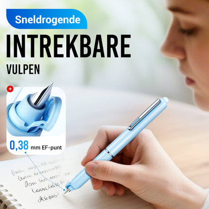 🎁 Hete Uitverkoop 52% UIT 🔥Sneldrogende Intrekbare Vulpen