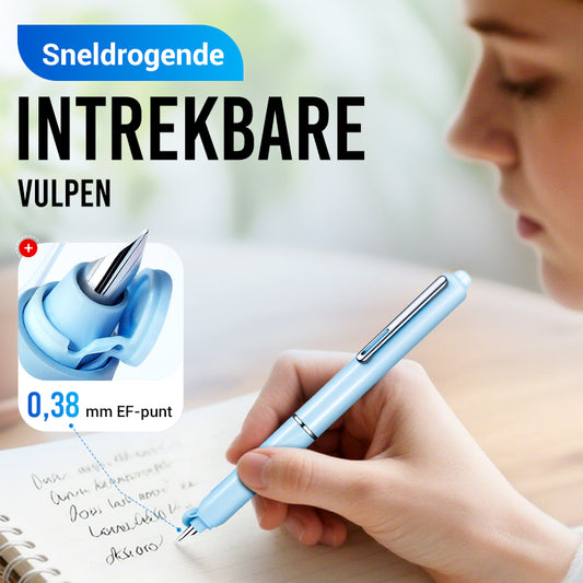 🎁 Hete Uitverkoop 52% UIT 🔥Sneldrogende Intrekbare Vulpen
