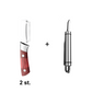 🔪 2+1 GRATIS – Multifunctionele RVS Groenteschiller | Snel, Scherp & Zonder Verspilling