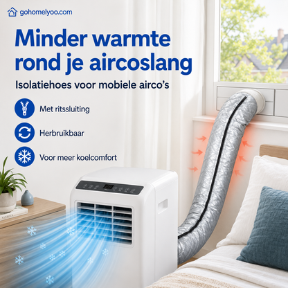 ❄️ 50% KORTING – Airco Isolatiehoes – Houd Je Kamer Koeler & Bespaar Energie 🌬️
