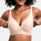💕 Jelly draadloze bh voor vrouwen – comfortabele, naadloze push-up bralette, ideaal als dagelijkse top of onderkleding met diepe V-hals