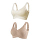 💕Koop 1, krijg 2 gratis💕Geribbelde zijden push-up bh voor dames zonder stalen ring, verstelbaar🌸