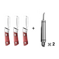 🔪 2+1 GRATIS – Multifunctionele RVS Groenteschiller | Snel, Scherp & Zonder Verspilling