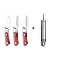 🔪 2+1 GRATIS – Multifunctionele RVS Groenteschiller | Snel, Scherp & Zonder Verspilling