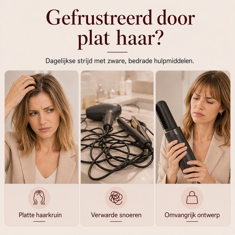 Draagbare stylingkam voor de pony