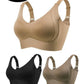 💕Koop 1, krijg 2 gratis💕Geribbelde zijden push-up bh voor dames zonder stalen ring, verstelbaar🌸