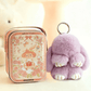 🐰 Handgemaakte Zachte Konijnen PomPom Sleutelhanger – Imitatiebont & Schattig Tasaccessoire!