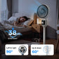 🌞Zomeruitverkoop🎉🍃Oscillerende elektrische staande ventilator met verstelbare hoogte