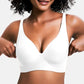 💕 Jelly draadloze bh voor vrouwen – comfortabele, naadloze push-up bralette, ideaal als dagelijkse top of onderkleding met diepe V-hals