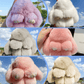 🐰 Handgemaakte Zachte Konijnen PomPom Sleutelhanger – Imitatiebont & Schattig Tasaccessoire!