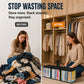 🔥 Tijdelijke aanbieding – 49% korting 📦 Grote, extra sterke, transparante opbergtas van dik plastic voor kleding, verhuizingen en opslag