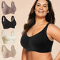 💕Koop 1, krijg 2 gratis💕Geribbelde zijden push-up bh voor dames zonder stalen ring, verstelbaar🌸