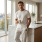 🔥Laagste prijs van de week – nog maar één week!👖 Ademende Herenbroek met Rechte Pijpen | Licht, Comfortabel & Perfect voor Elke Dag – Nu 60% Korting