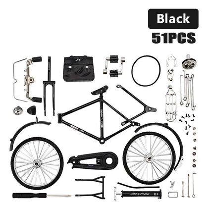 (BESPAAR 48% UIT)-DIY Fiets Model Schaal