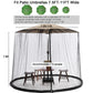⏳Beperkte tijd 50% korting💥Patio Parasol Muggennet