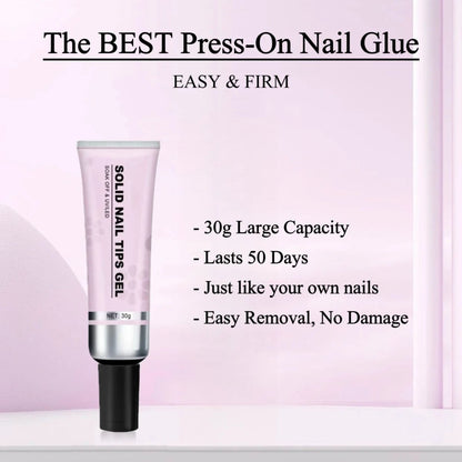 🎉Topaanbieding: 60% KORTING🎉 Magic Solid nagellijm-set 3-in-1 nail art-sets