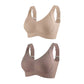 💕Koop 1, krijg 2 gratis💕Geribbelde zijden push-up bh voor dames zonder stalen ring, verstelbaar🌸