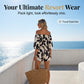 Jumpsuit met korte broek en blote schouders voor dames