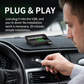 Head-Up-Display (HUD) Auto-GPS Digitale snelheidsmeter