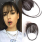 🎀Beperkte Uitverkoop 50% UIT🎀Clip In Bangs 100% Human Hair Extensions Air Bangs