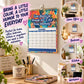🔥🎉 Ruim 58.000 Verkocht! 🌟 2027 Grofgeestige Muurkalender – Hilarisch & Schunnig Cadeau voor Vrienden & Stressverlichting Thuis