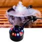 💨 KOOP 2, KRIJG 1 GRATIS! 12-LED Mistmaker – Koele Nevel & Kleurrijk Licht | Voor Vijvers, Decoratie & Halloween 🌈💧