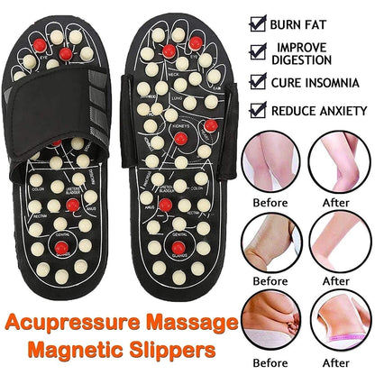NU 49% KORTING! 🔥Slippers met acupressuur en magneettherapie 🦶🔥