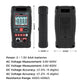 🔧⚡️ Slimme multimeter met anti-brandwondenfunctie! 4000-counts automatische bereikinstelling, handzaam en betrouwbaar meetinstrument ✨
