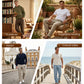 🔥Laagste prijs van de week – nog maar één week!👖 Ademende Herenbroek met Rechte Pijpen | Licht, Comfortabel & Perfect voor Elke Dag – Nu 60% Korting
