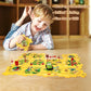 ✨ Beperkte aanbieding ✨-Kinderen Educatieve Puzzel Spoor Auto Speelset