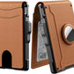🔥Laatste dag: 49% KORTING-💼🔒Eenvoudige bifold-portemonnee voor heren – met uitklapbare aluminium geldclip, slanke leren vakjes, creditcardhouder en RFID-bescherming (🎁Perfect cadeau)