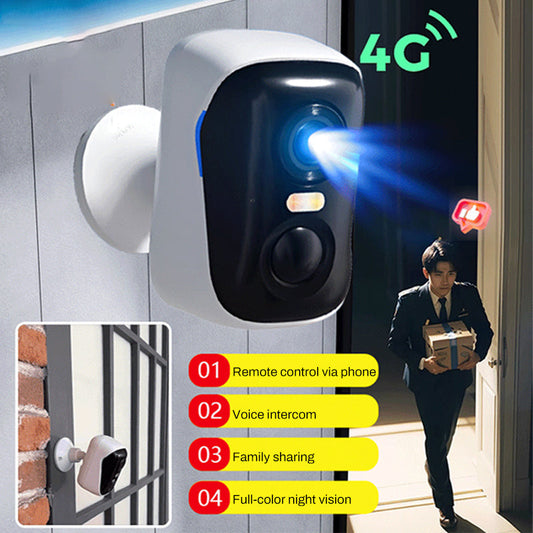 Draadloze nachtzichtcamera – Intelligente beveiliging 24 uur per dag!
