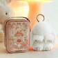 🐰 Handgemaakte Zachte Konijnen PomPom Sleutelhanger – Imitatiebont & Schattig Tasaccessoire!