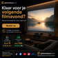 📢📢50% KORTING !! ⏰📺HD matwit projectiescherm, meeslepende thuisbioscoopervaring🎬🌟