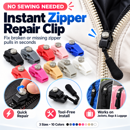 🔧🧳 Easy Installation Zipper Repair Kit – Durable Construction, Smooth Operation & Wide Compatibility for Clothing/Luggage!