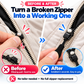 🔧🧳 Easy Installation Zipper Repair Kit – Durable Construction, Smooth Operation & Wide Compatibility for Clothing/Luggage!