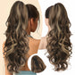 💜Tijdelijke promotie 50% OFF💜Clip-on golvende paardenstaart verlenging